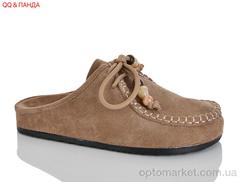 Купить Шльопанці жіночі QQ142-3 QQ&Панда коричневий, фото 2