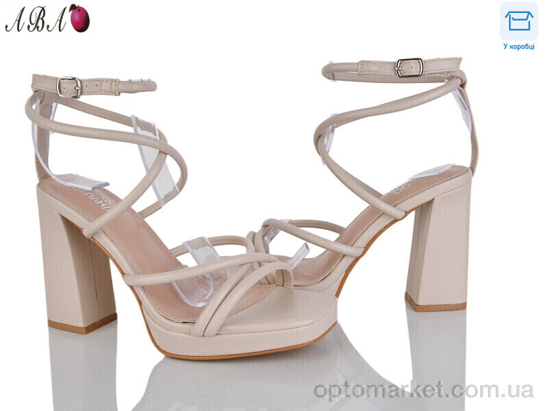 Купить Босоніжки жіночі QQ1ABA05-3 Панда бежевий, фото 2