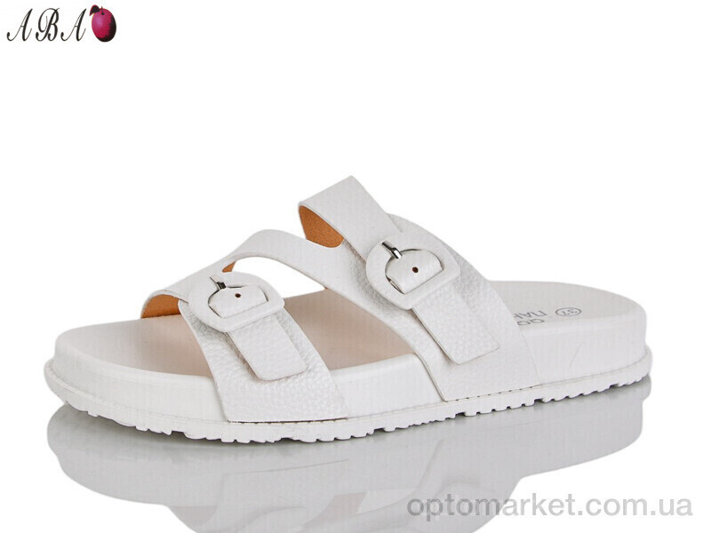 Купить Шльопанці жіночі QQ1ABA12-2 Панда білий, фото 2