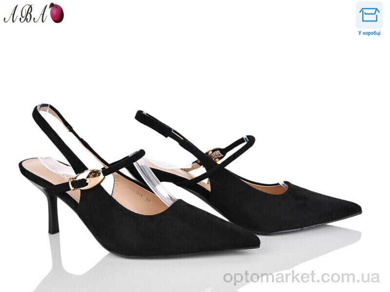 Купить Туфлі жіночі QQ1ABA19-1 Панда чорний, фото 2