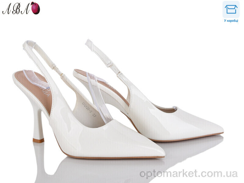 Купить Туфлі жіночі QQ1ABA20-2 Панда білий, фото 2