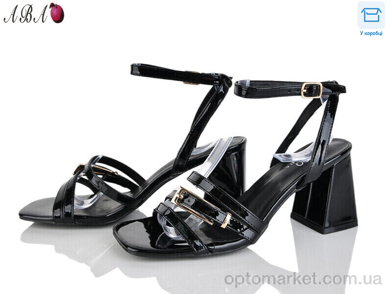 Купить Босоніжки жіночі QQ1ABA22-1 Панда чорний, фото 2