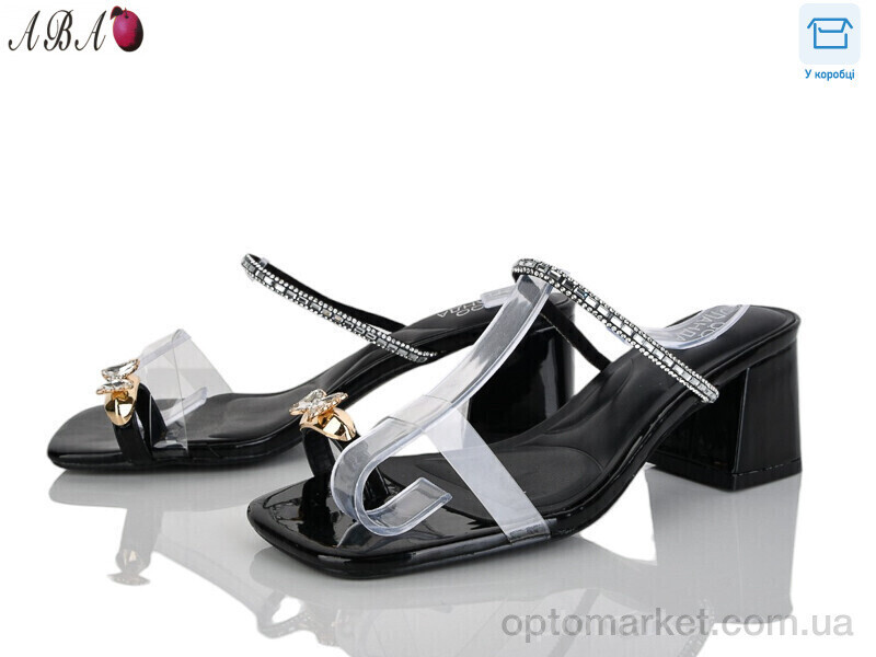 Купить Шльопанці жіночі QQ1ABA23-1 Панда чорний, фото 2