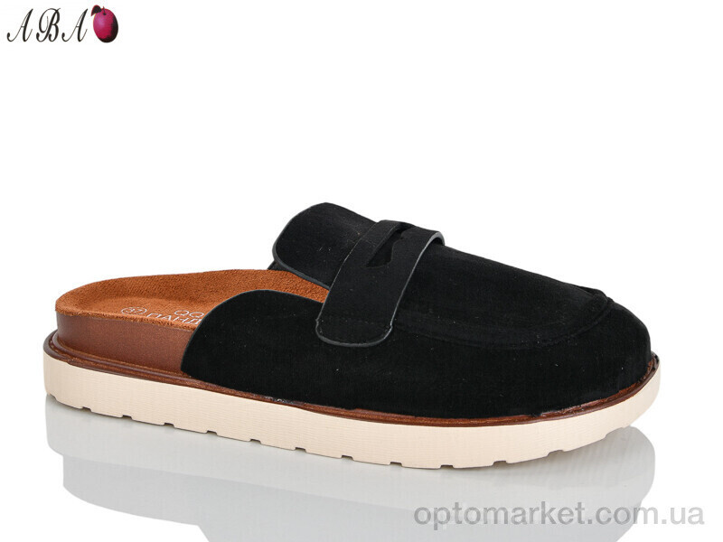 Купить Шльопанці жіночі QQ1ABA31-1 QQ&Панда чорний, фото 2