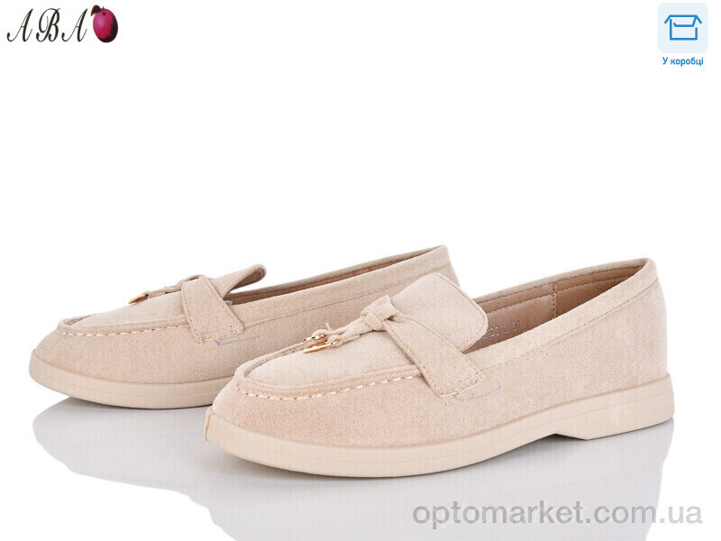 Купить Туфлі жіночі QQ1ABA36-2 Панда бежевий, фото 2