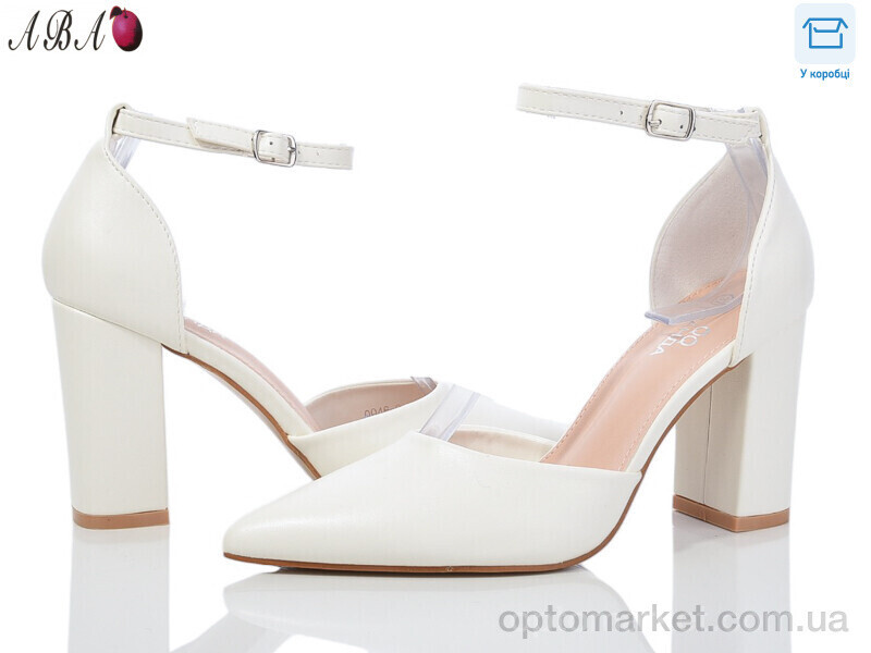 Купить Туфлі жіночі QQ4ABA6-2 QQ shoes білий, фото 2