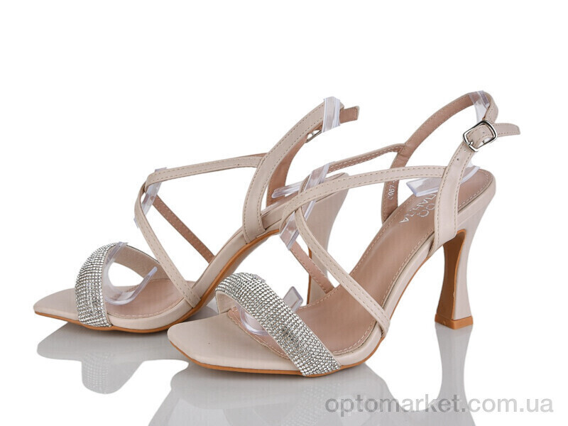 Купить Босоніжки жіночі QQ67-3 Панда бежевий, фото 2