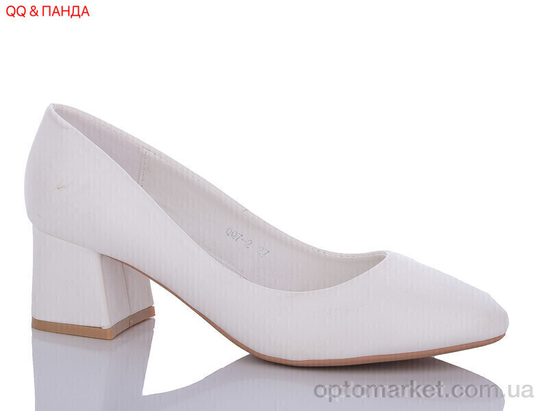 Купить Туфлі жіночі QQ7-2 Панда білий, фото 2