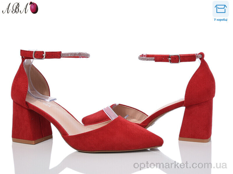 Купить Туфлі жіночі QQ7ABA1-2 Панда червоний, фото 2