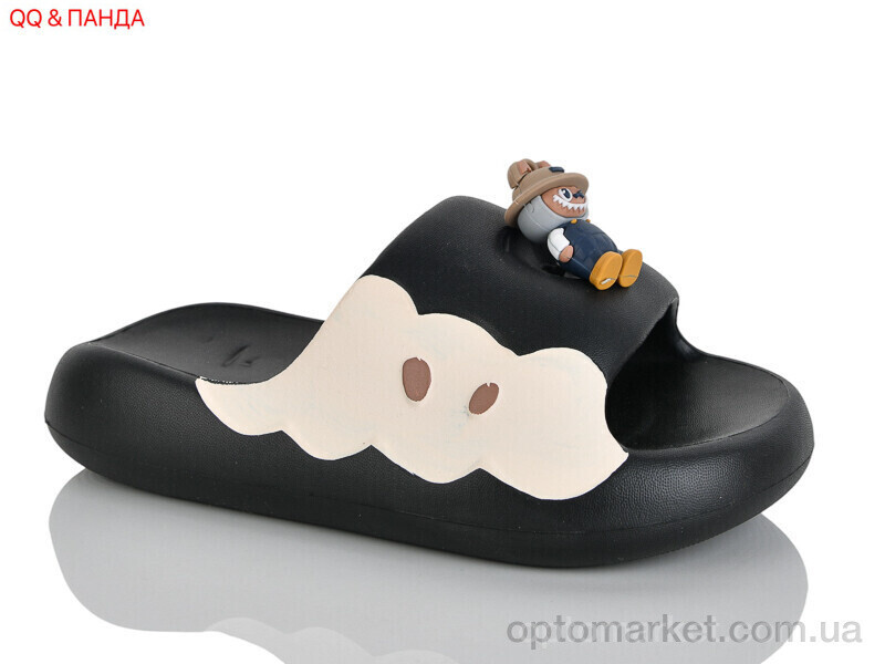 Купить Шльопанці жіночі QQ87-1 QQ&Панда чорний, фото 2