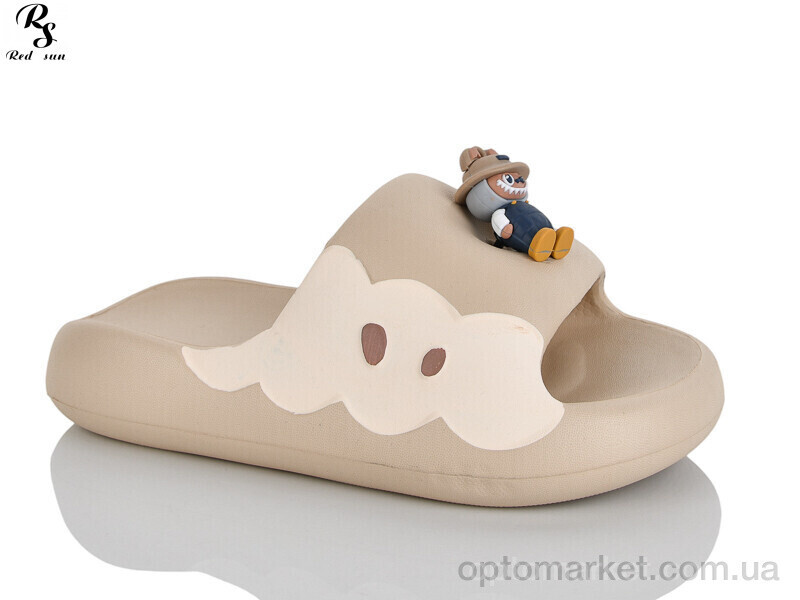 Купить Шльопанці жіночі QQ87-3 Red Sun бежевий, фото 2