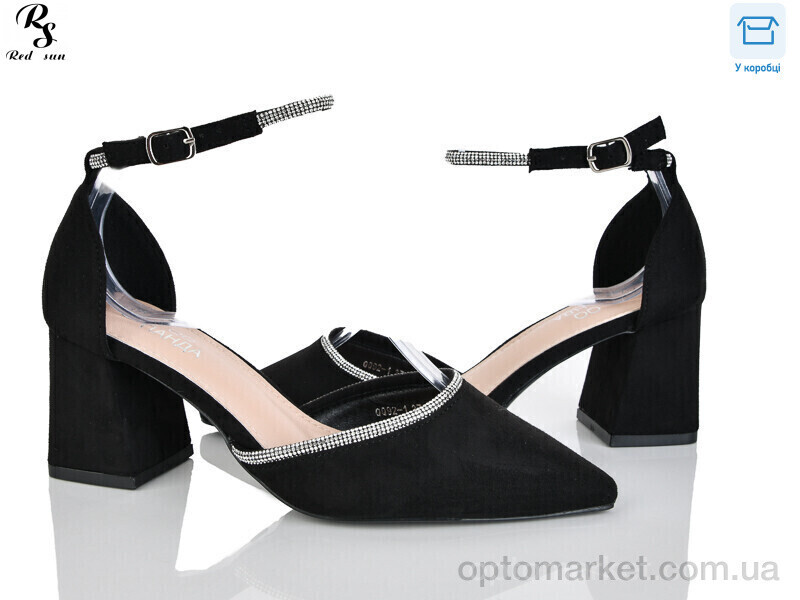 Купить Туфлі жіночі QQ92-1 Панда чорний, фото 2