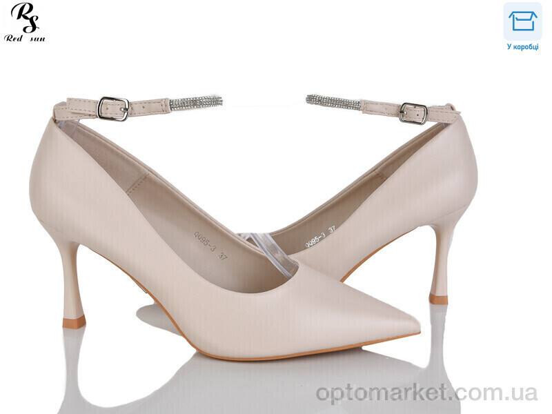 Купить Туфлі жіночі QQ95-3 Панда бежевий, фото 2