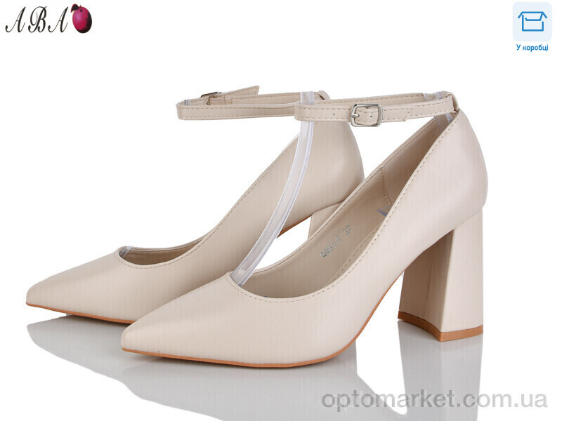 Купить Туфлі жіночі QQ9ABA1-3 Панда бежевий, фото 5