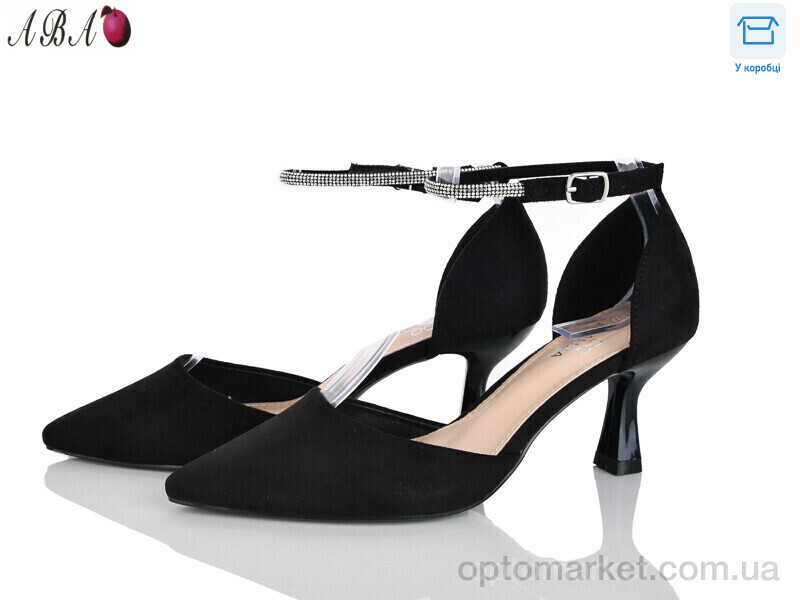 Купить Туфлі жіночі QQ9ABA3-1 Панда чорний, фото 2