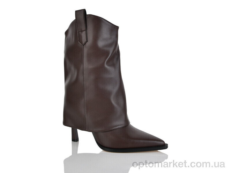 Купить Черевики жіночі QX1007-33 Teetspace коричневий, фото 2