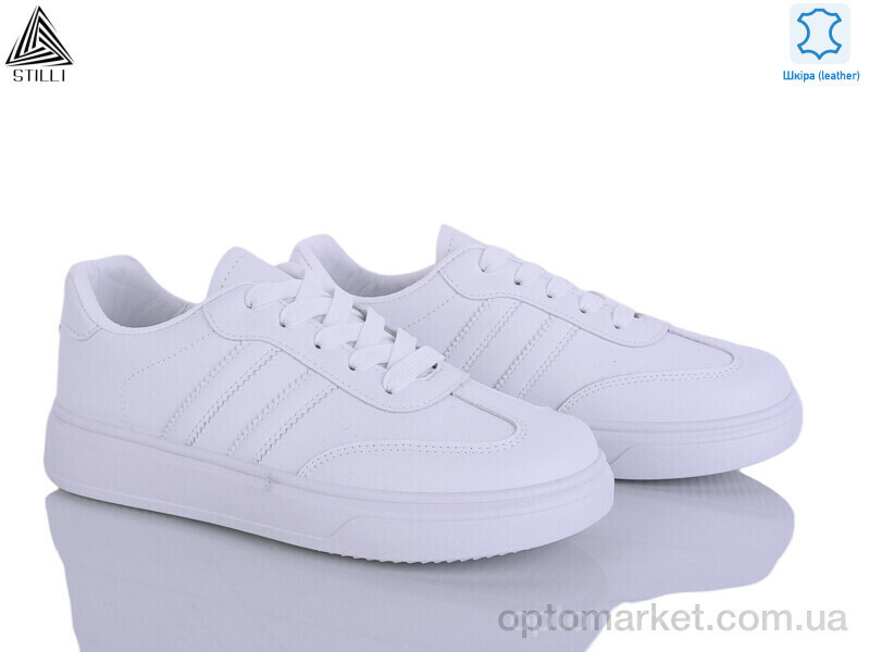 Купить Кросівки жіночі R150-1 шкіра Stilli білий, фото 2