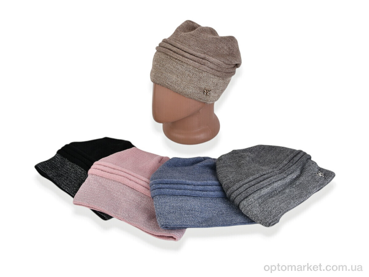 Купить Шапка жіночі R27 mix Королева мікс, фото 2