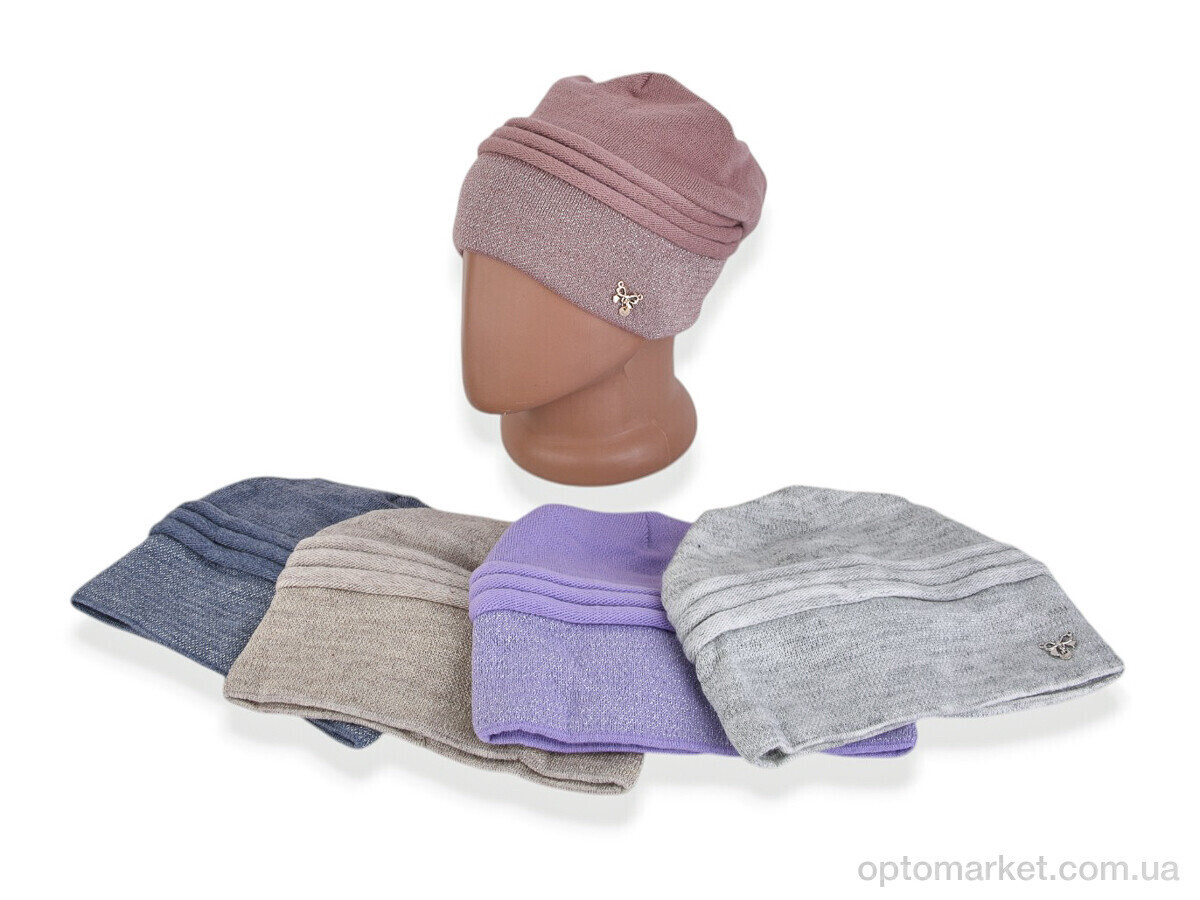 Купить Шапка жіночі R28 mix Королева мікс, фото 2