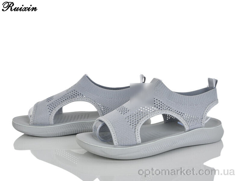 Купить Босоніжки жіночі R289-2 Ruixin сірий, фото 3