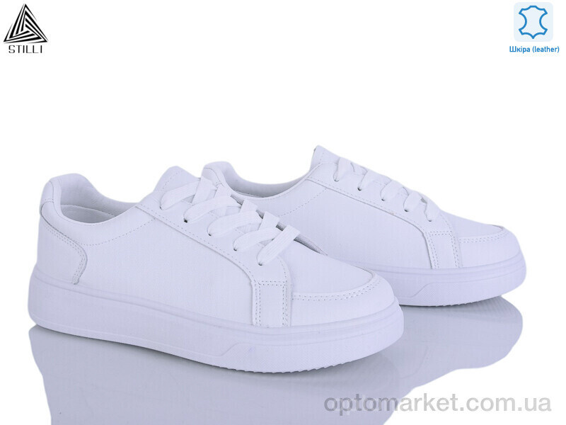 Купить Кросівки жіночі R30-1 шкіра Stilli білий, фото 2