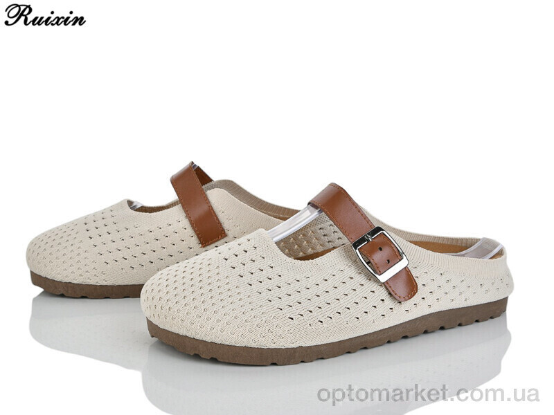 Купить Шльопанці жіночі R316-3 Ruixin бежевий, фото 2