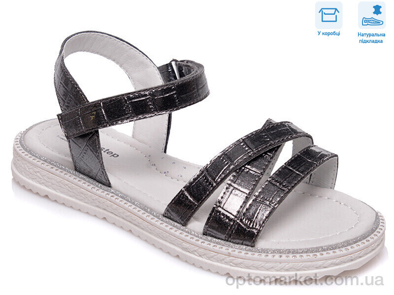 Купить Босоніжки дитячі R572561043 TH Weestep сірий, фото 4