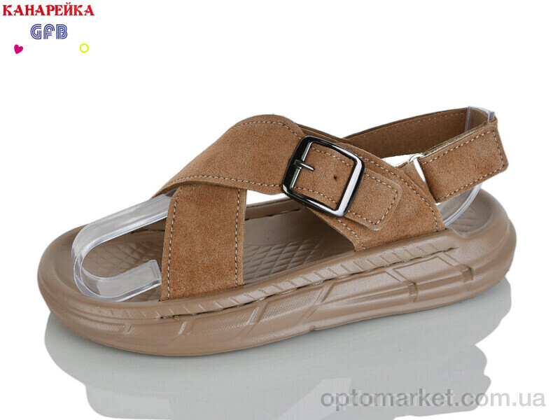 Купить Сандалі дитячі R85-3 GFB-Канарейка коричневий, фото 2