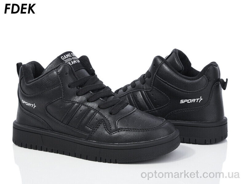 Купить Кросівки дитячі R9063-2 Fdek чорний, фото 2