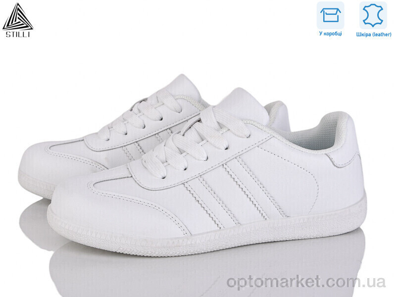 Купить Кросівки жіночі RL10-1 шкіра Stilli білий, фото 2