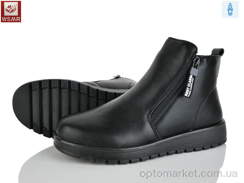 Купить Черевики жіночі RM01-1 WSMR чорний, фото 3