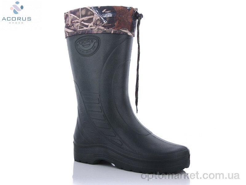 Купить Гумове взуття чоловічі Рыбак Krok зелений, фото 2