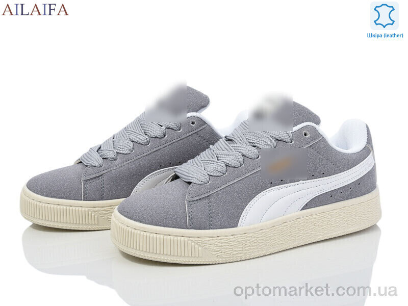 Купить Кросівки жіночі S0126-5 P.ma сірий, фото 3