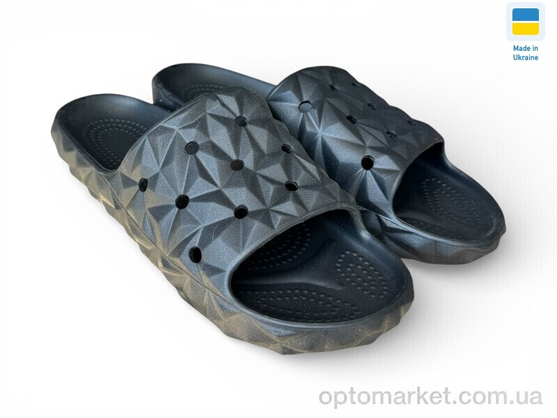 Купить Шльопанці жіночі С105 чорний Krok чорний, фото 2