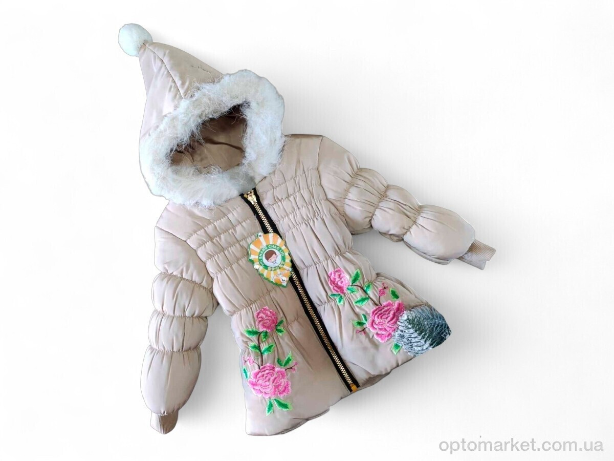 Купить Куртка дитячі S145 бежевий єврозима Jingpin бежевий, фото 2