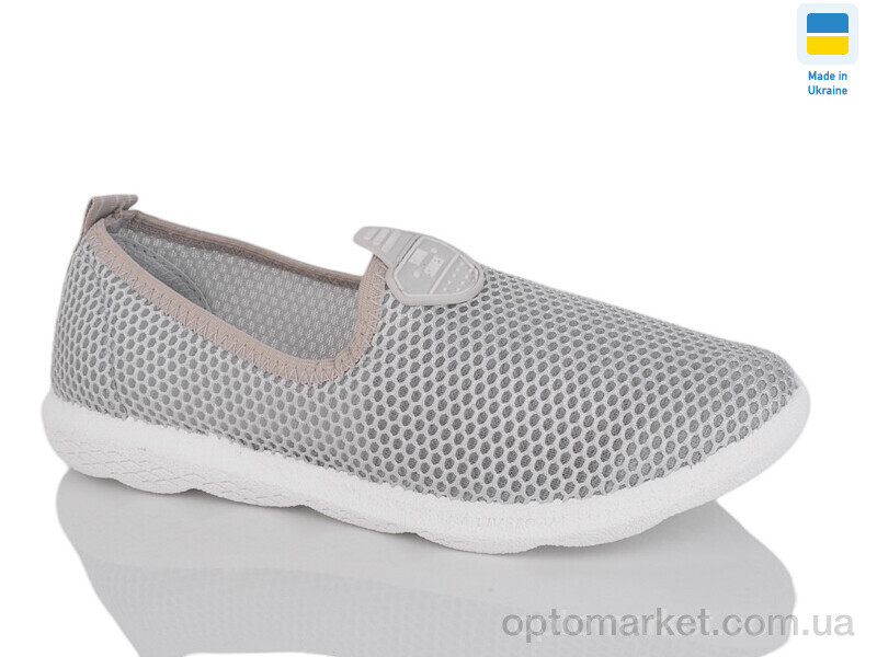 Купить Кросівки жіночі S18 сітка сірий б.п. Crystal сірий, фото 2