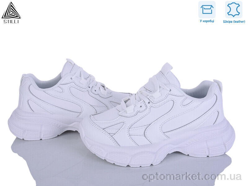 Купить Кросівки жіночі S200-6 шкіра Stilli білий, фото 2