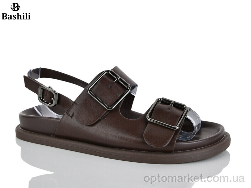 Купить Босоніжки жіночі S201-4 Башили коричневий, фото 2