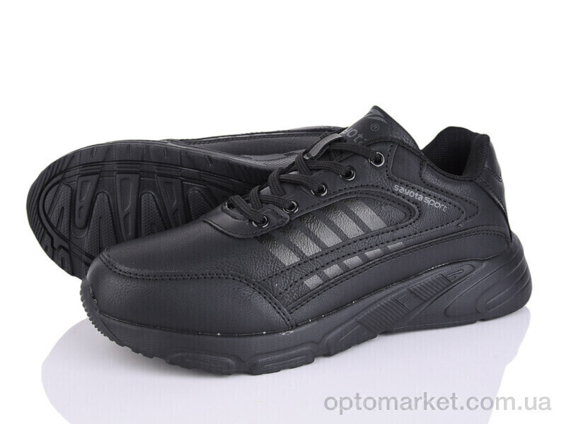 Купить Кросівки жіночі S207-1 Sayota чорний, фото 2