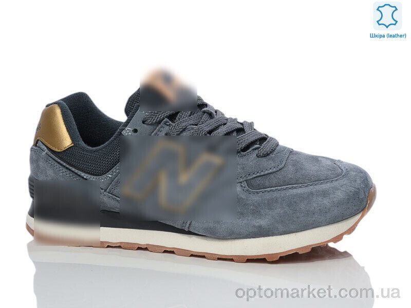 Купить Кросівки жіночі S456-31 N.w balance сірий, фото 3