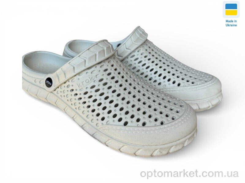 Купить Крокси жіночі С62 бежевий Krok бежевий, фото 2