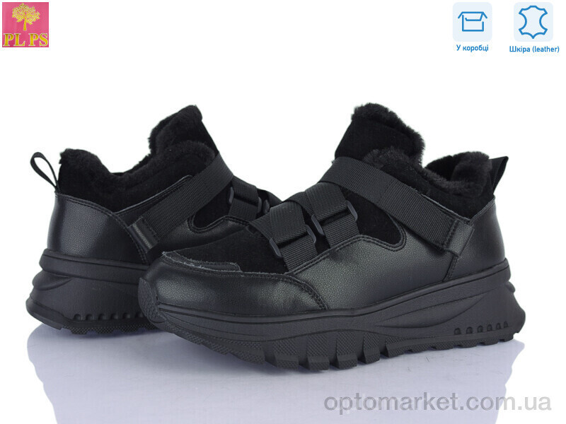 Купить Кросівки жіночі S656-1 PLPS чорний, фото 2