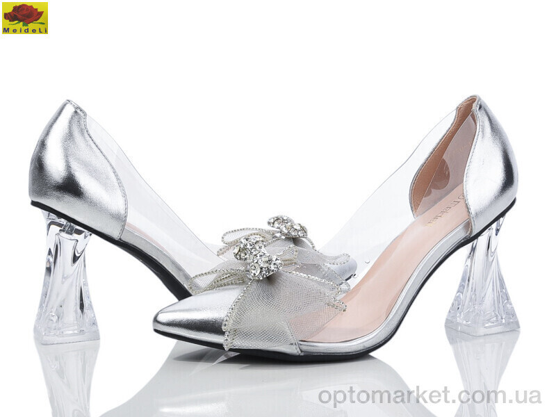 Купить Туфлі жіночі S750-18 Mei De Li срібний, фото 2