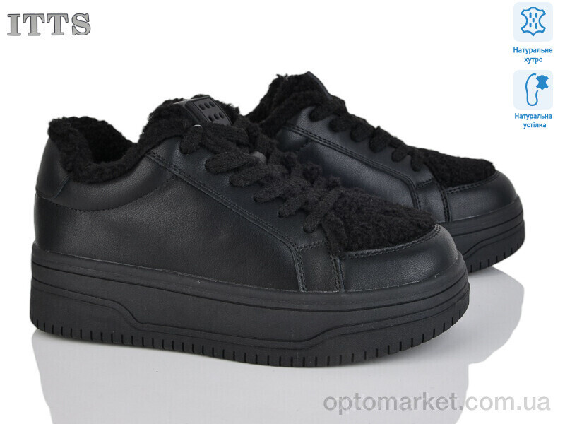 Купить Кросівки жіночі S966-A ITTS чорний, фото 2