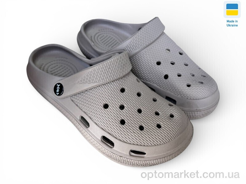 Купить Крокси жіночі С98 т.бежевий Krok бежевий, фото 2