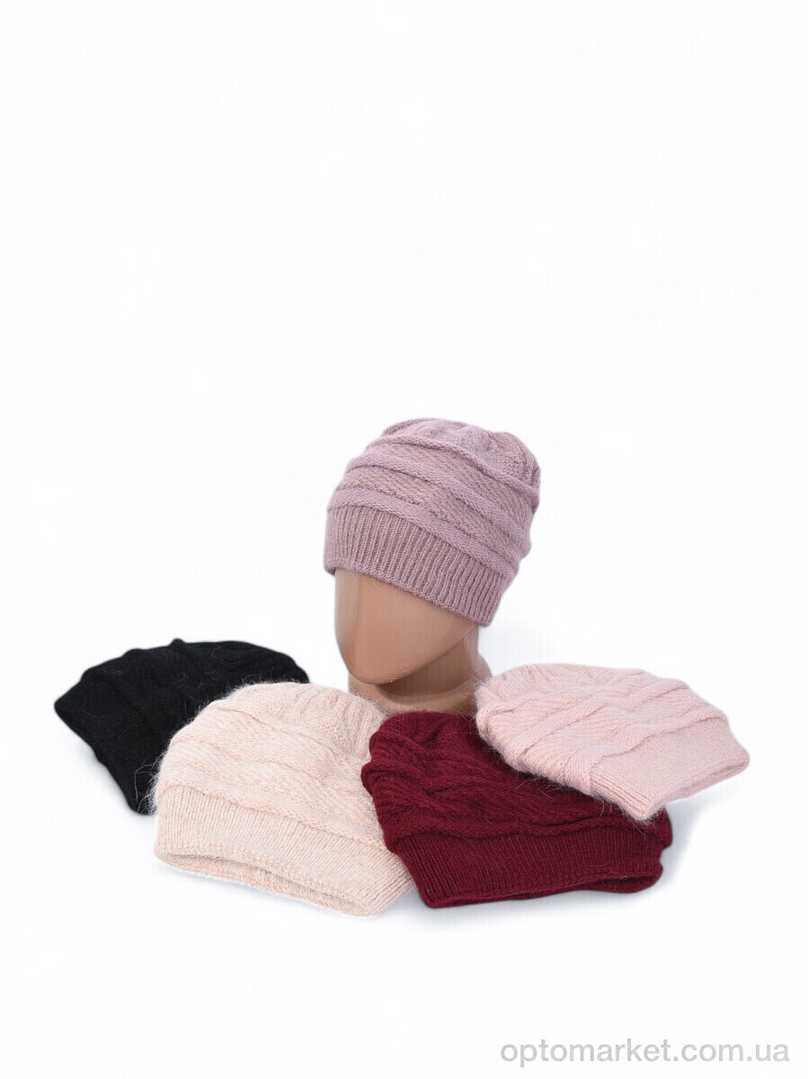 Купить Шапка жіночі SA6615 mix Red Hat мікс, фото 3