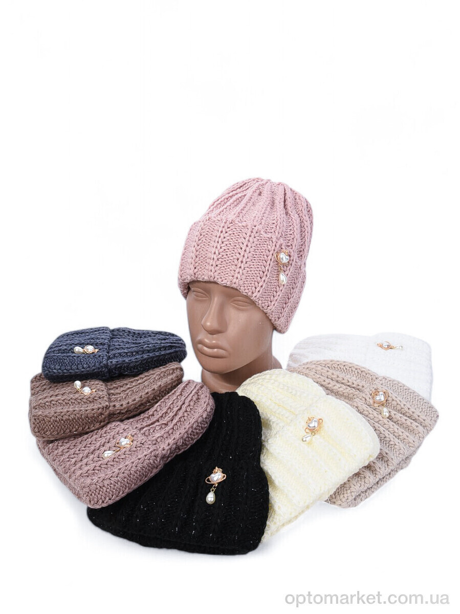 Купить Шапка жіночі SA6632 mix Red Hat мікс, фото 2