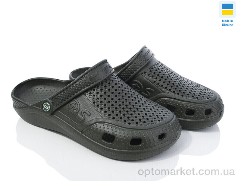 Купить Крокси чоловічі Сабо 6 зелений DS зелений, фото 2