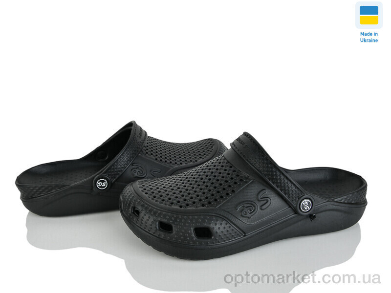 Купить Крокси чоловічі Сабо06 чорний Dream Stan чорний, фото 2