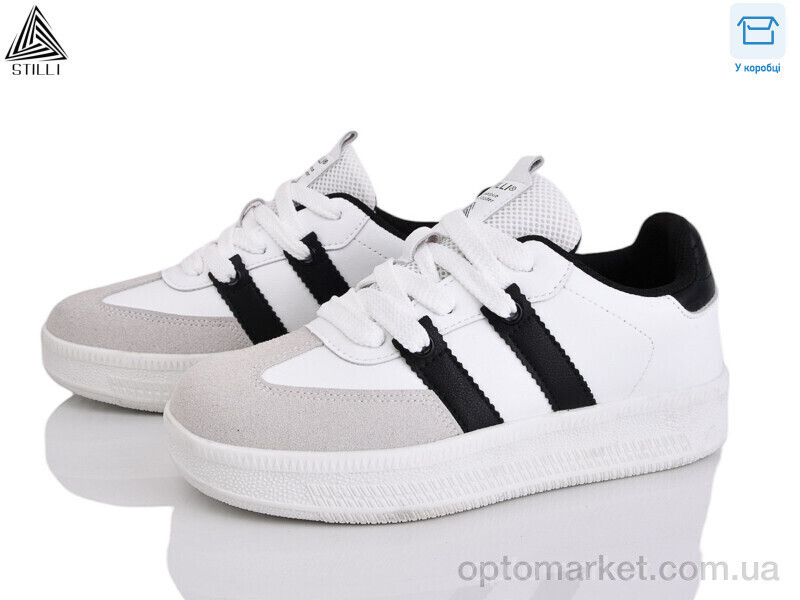 Купить Кросівки жіночі SD30-7 шкіра піна Stilli білий, фото 2